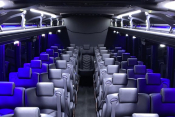 Hartford Charter Bus Interior
