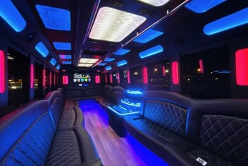 Hartford Limousine Bus Interior