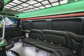 Hartford Sprinter Party Bus Interior