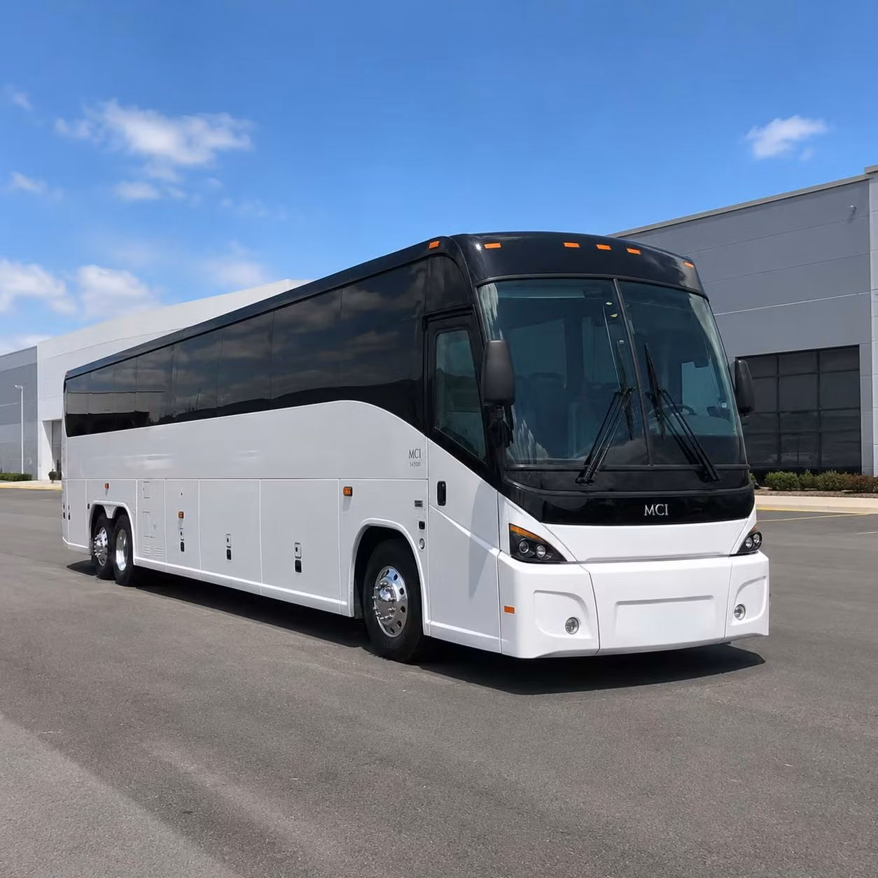 56 passenger charter bus