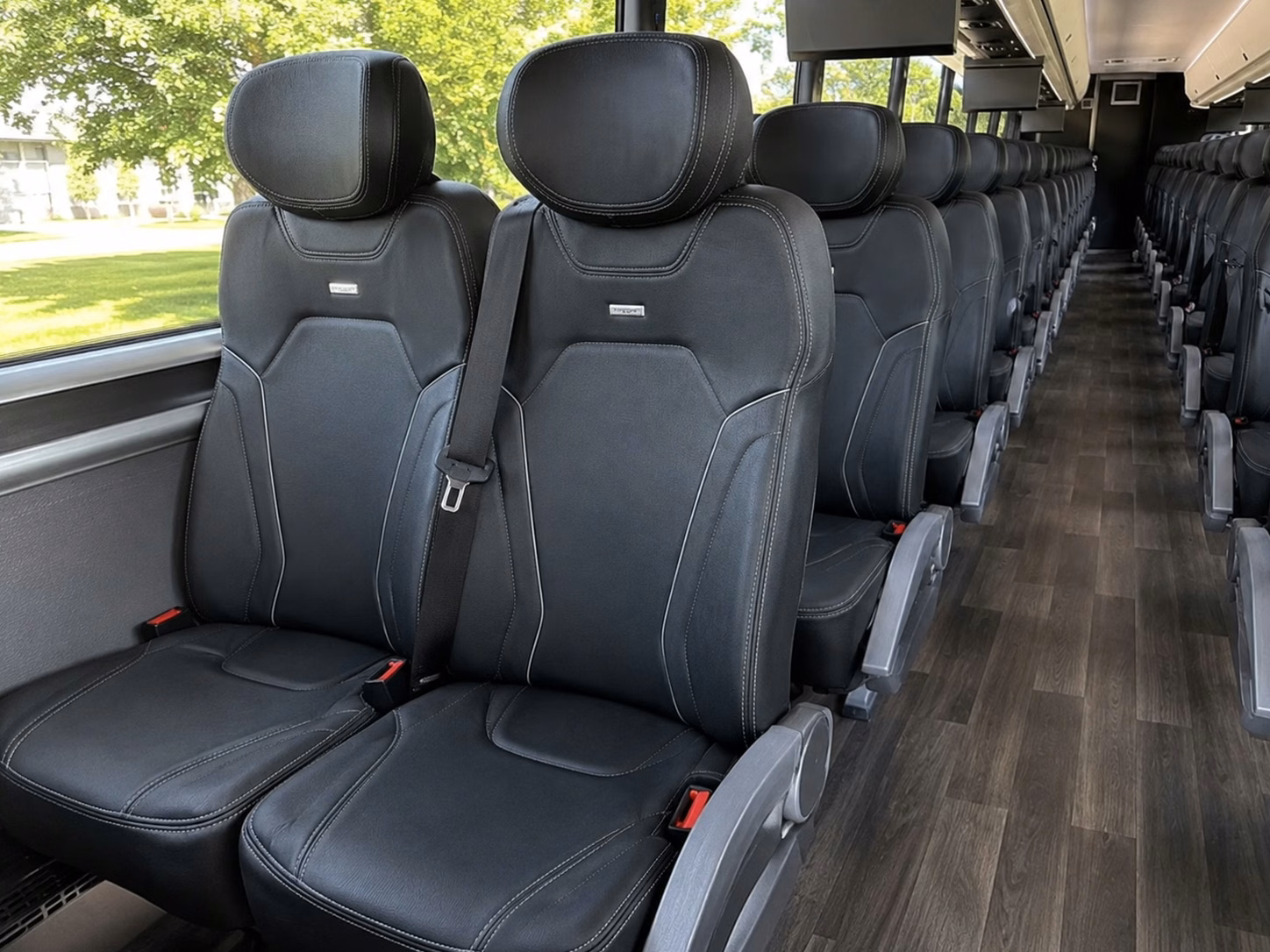 how bus type and size change charter bus prices in hartford connecticut