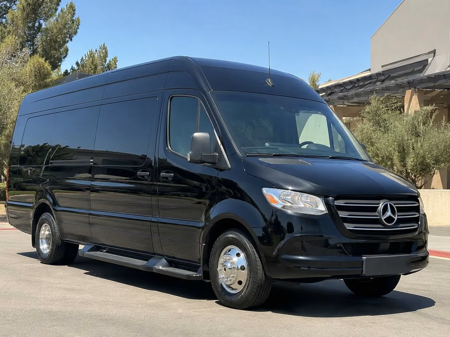 sprinter van with driver